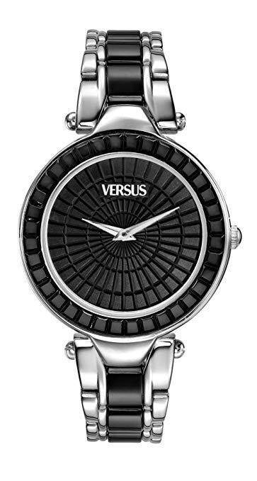 Versus by Versace Women's 3C72400000 Sertie Black Dial SS 